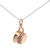 Thumbnail: 14Kt Gold Baby Cup Pink Sapphire Pendant/Charm