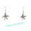 Miniatura: Sterling Silver Starfish Earrings