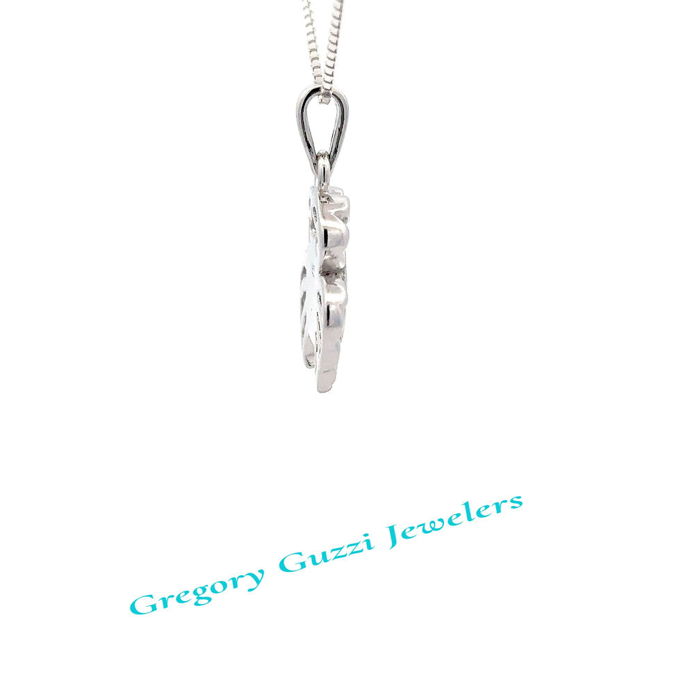 Thumbnail: Sterling Silver Crab Pendant