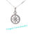Miniatura: Sterling Silver Anchor And Compass Rose Pendant
