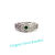 Thumbnail: 14KT White Gold Vintage Inspired Natural Emerald Diamond Ring