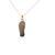 Miniatura: 14KT Yellow Gold Flip Flop With Blue Sapphires Pendant