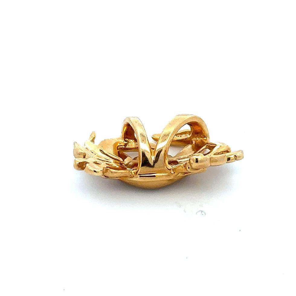 Thumbnail: 14k Gold Crab Slide / Pendant