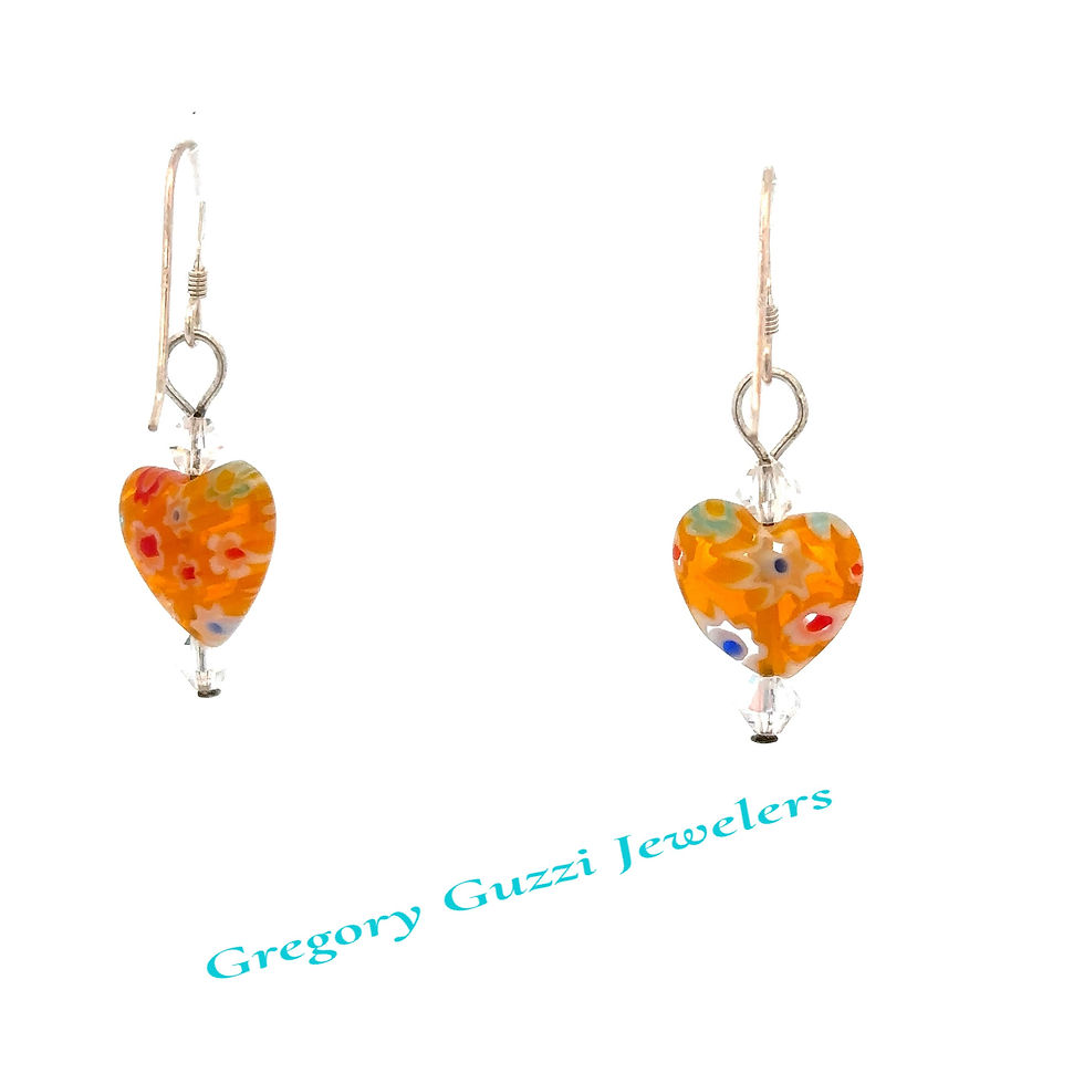 Thumbnail: Sterling Silver Art earrings