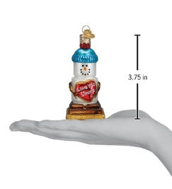Miniatura: Love You S'more Snowman Ornament
