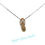 Miniatura: 14kt Yellow Gold Denny Wong single Flip Flop and diamond pendant 22MM