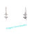Thumbnail: Sterling Silver Anchor earrings