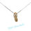 Miniatura: 14kt Yellow Gold Denny Wong single Flip Flop and diamond pendant 22MM
