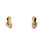 Thumbnail: 14Kt Yellow Gold Flip Flop Post Earrings