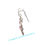 Miniatura: Sterling Silver Seahorse Earrings