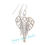 Miniatura: Sterling Silver Elephant Earrings