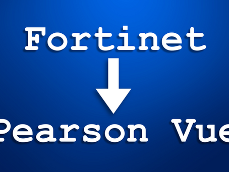 Booking Your Fortinet Certification Exam on Pearson Vue