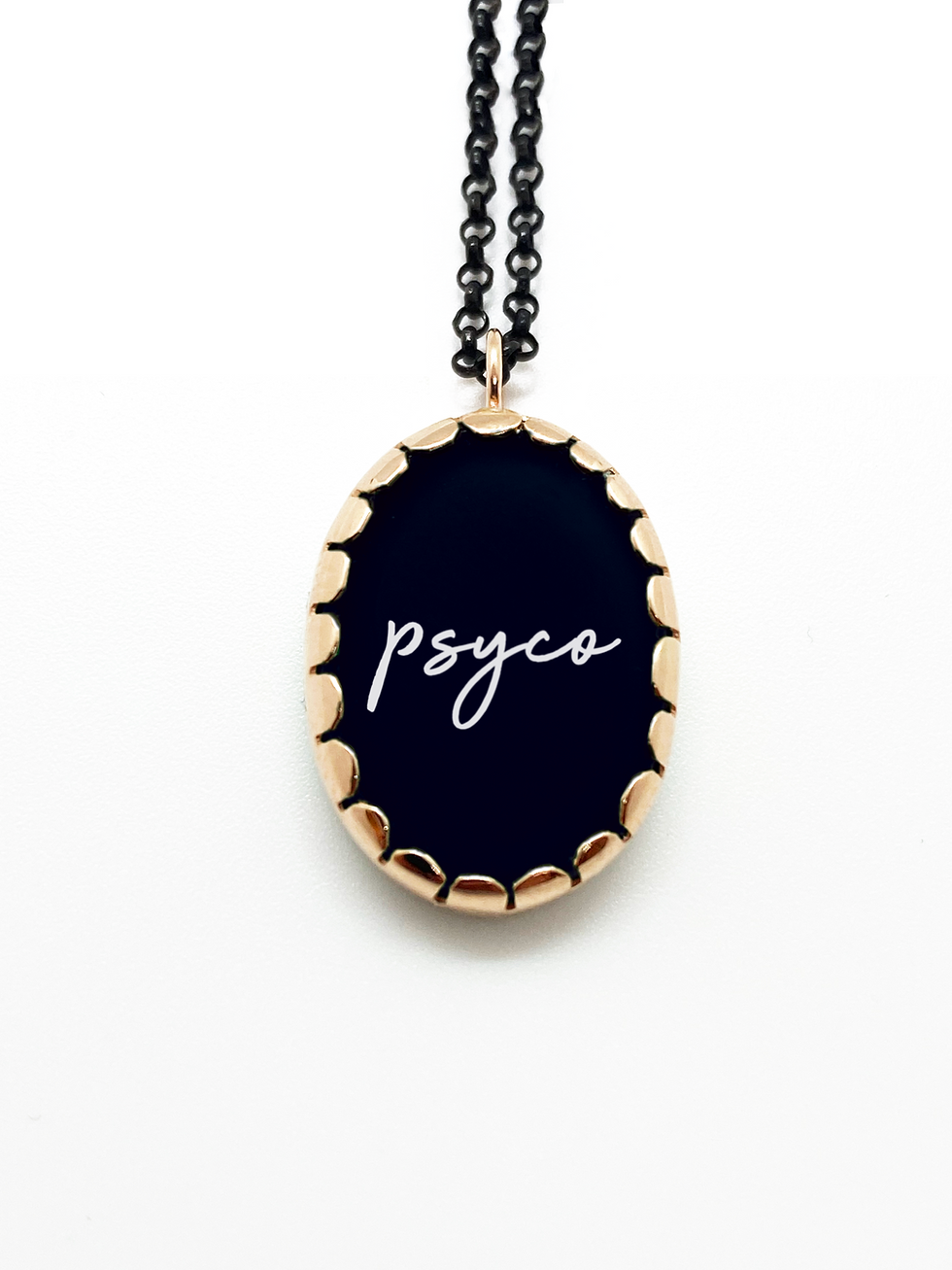 Thumbnail: Small Onix Angel Numbers Necklace
