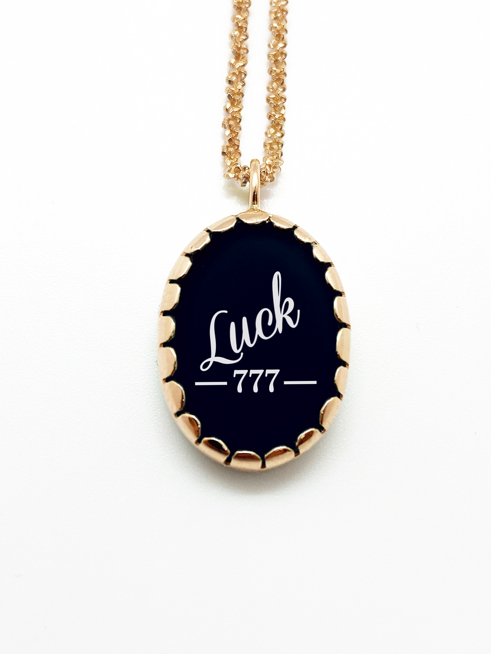 Thumbnail: Small Onix Angel Numbers Necklace