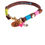 Miniaturbild: ecodog® HALSBAND HAPPY türkis/pink/grün