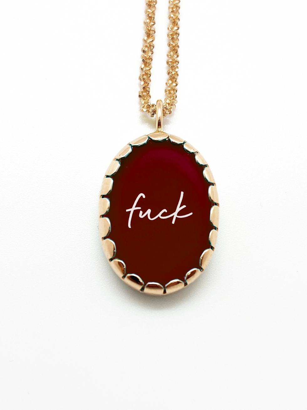 Thumbnail: Small Red Agate Angel Numbers Necklace