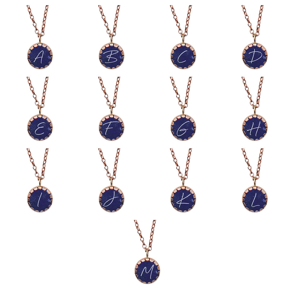 Thumbnail: Angel mini lapis Necklace