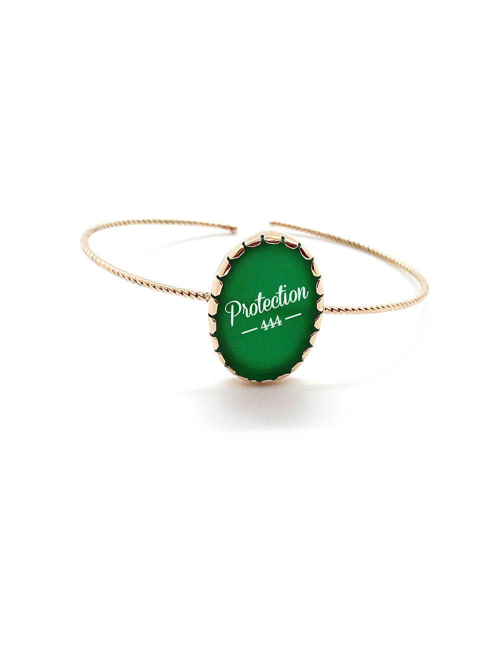 Thumbnail: Green Agate Angel Numbers Bracelet