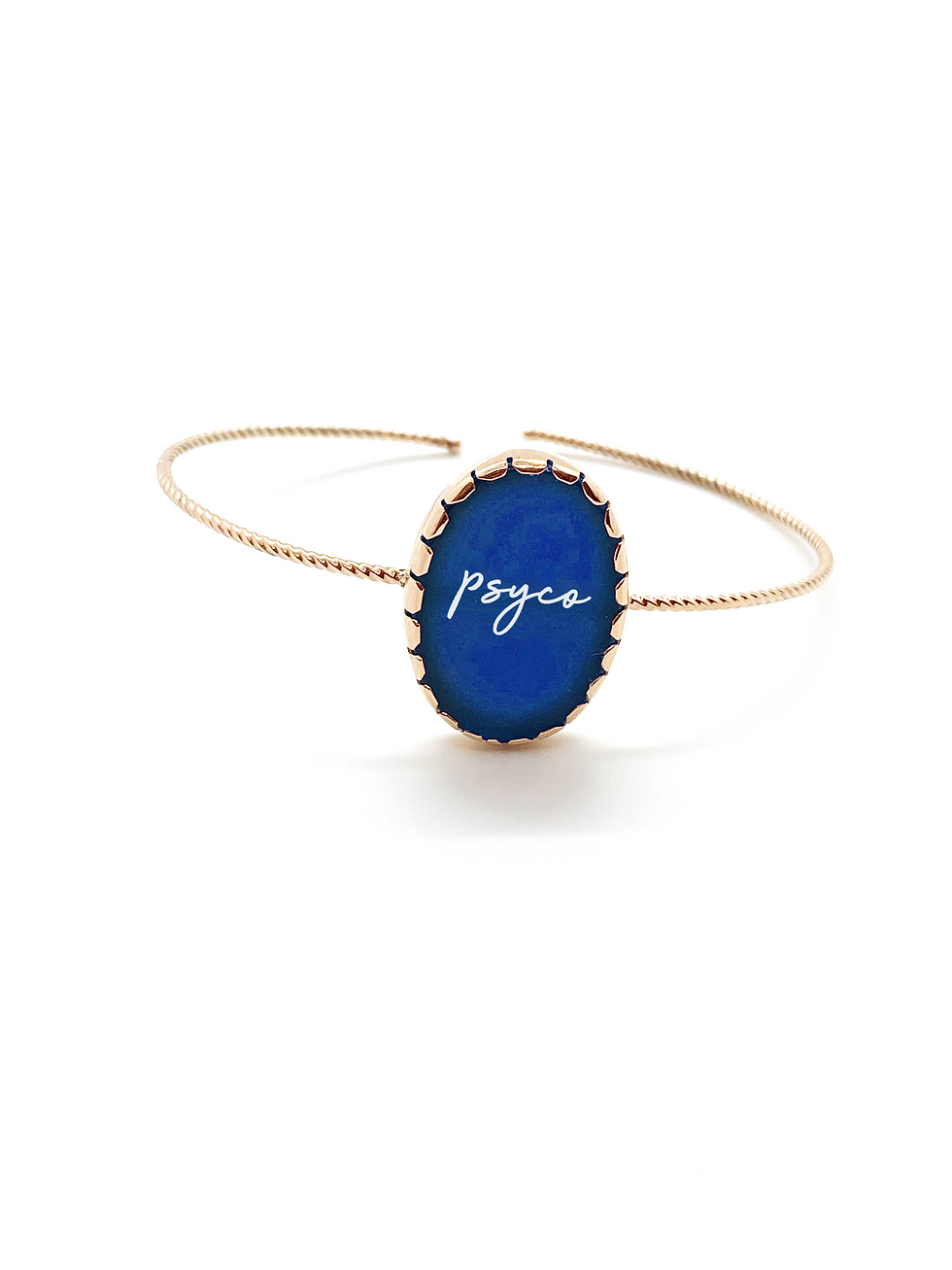 Thumbnail: Blue Agate Angel Numbers Bracelet
