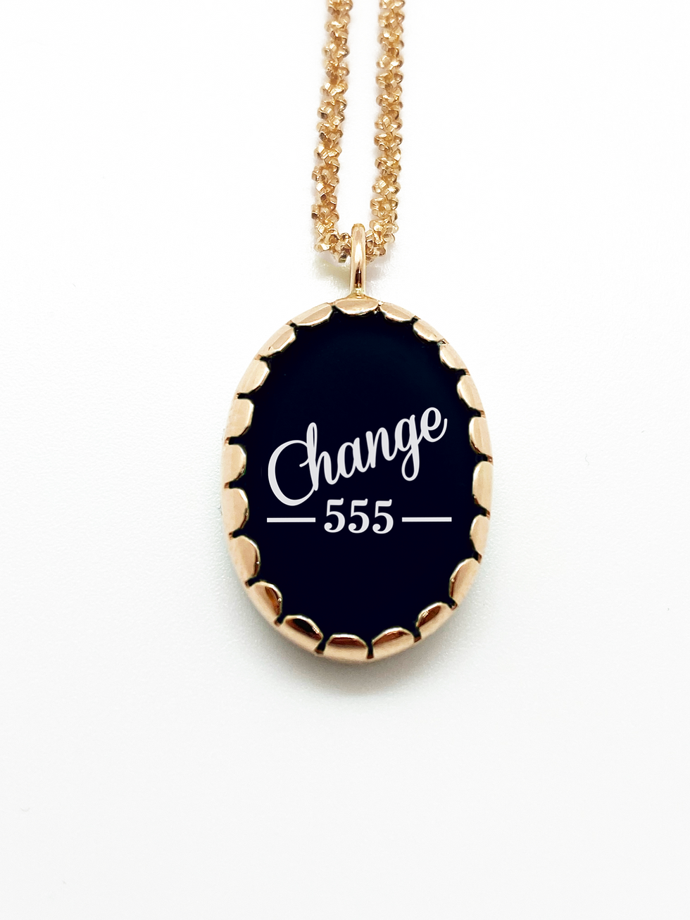 Thumbnail: Small Onix Angel Numbers Necklace