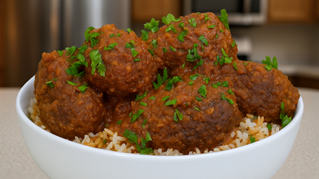 Egyptian Kofta | Meatballs in Tomato Sauce