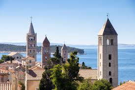 The four bell towers of Rab create one of the most recognizable and romantic panoramas on the Adriatic