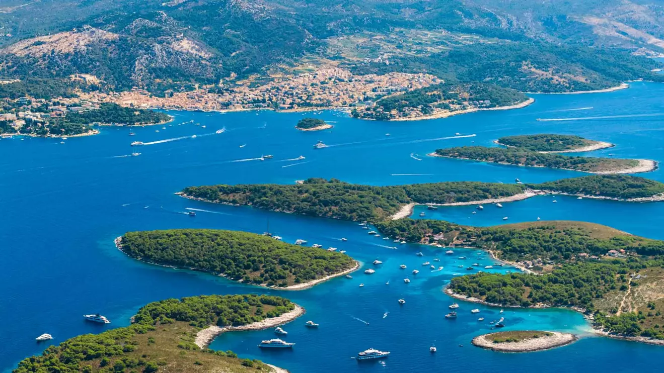 Pakleni otoci hvar, Croatia