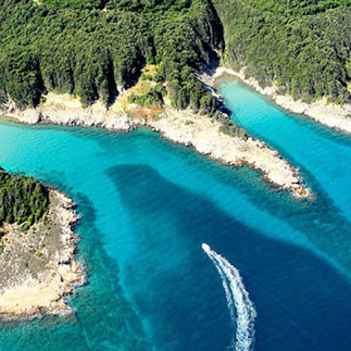 Beaches of the island of Rab