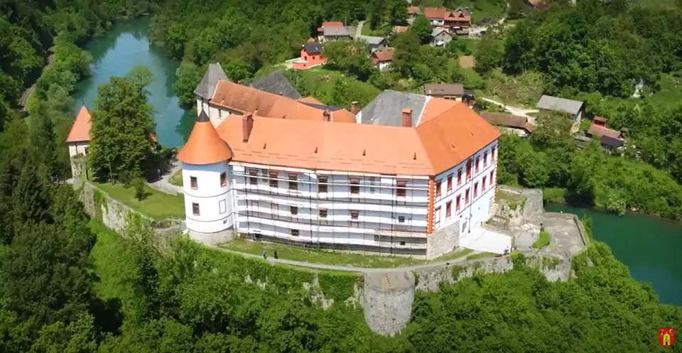 Perched on a cliff above the left bank of the Kupa River, lies a castle that holds the layered history of Croatia: Ozalj Castle