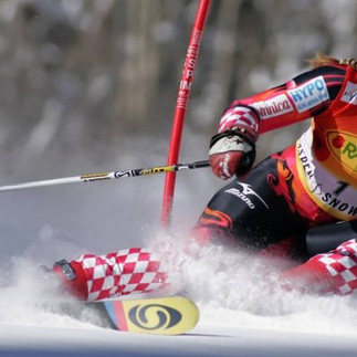 Janica Kostelić at Snow Queen Trophy,