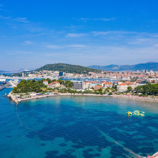 Beach Bačvice Split