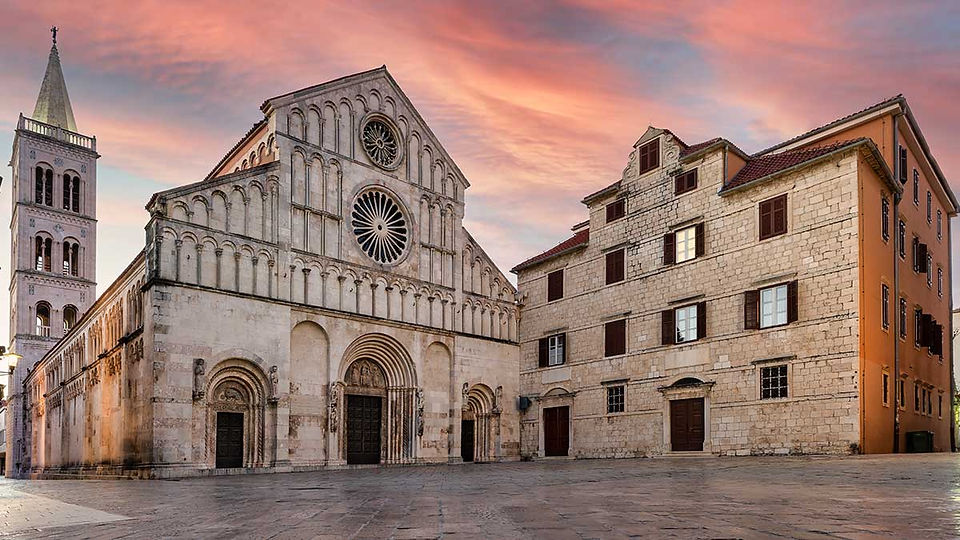  St. Anastasia’s Cathedral in Zadar, Croatia