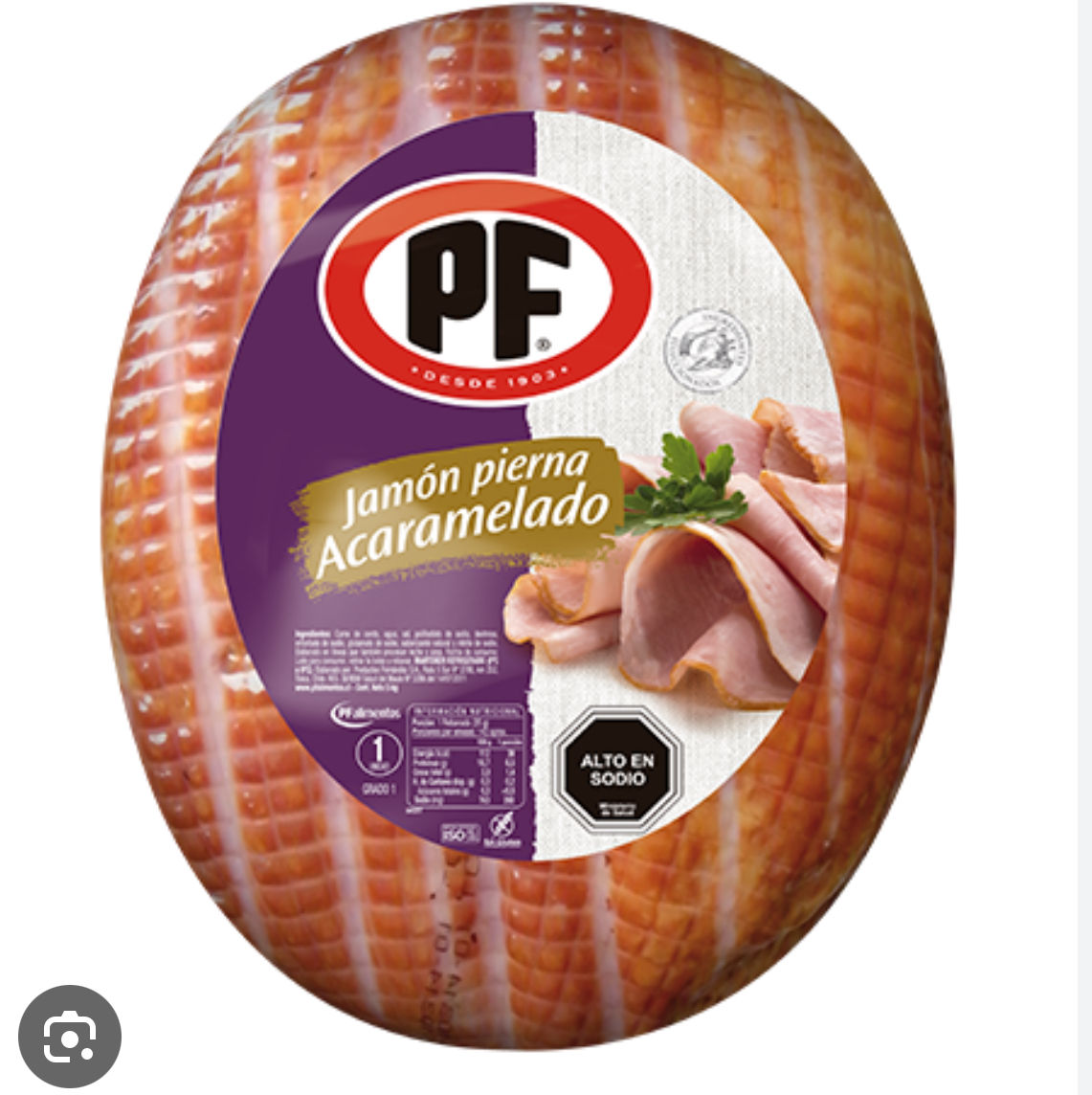 JAMON ACARAMELADO PF PZA 5KG APROX