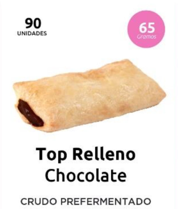 TOP RELLENO CHOC 65GR X 90UN