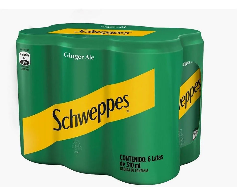 Miniatura: SCHWEPPES GINGER ALE MID CAL LT310CC X6