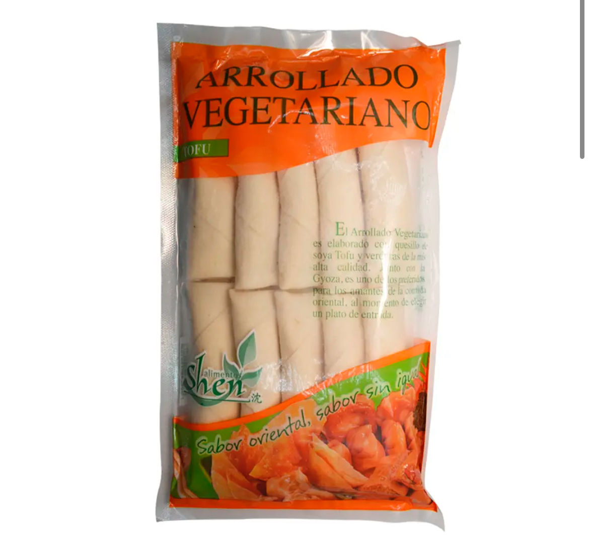 ARROLLADO PRIMAVERA VEGETARIANO SHEN 10UN X 10