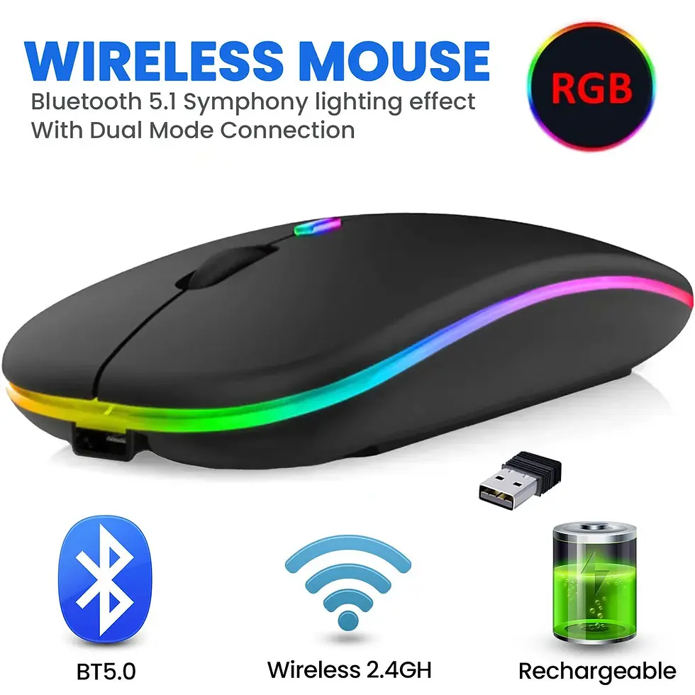 Thumbnail: HP W10 Wireless Mouse – Slim & Silent Design