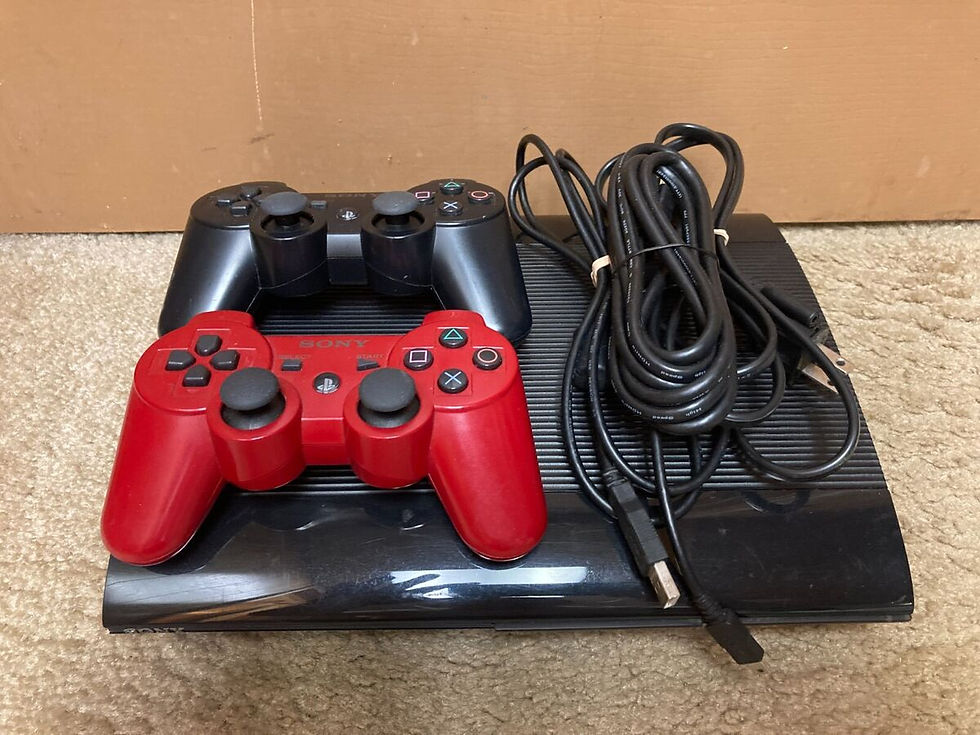 Thumbnail: Sony PlayStation 3 Slim Console – 320GB/500GB UK Used