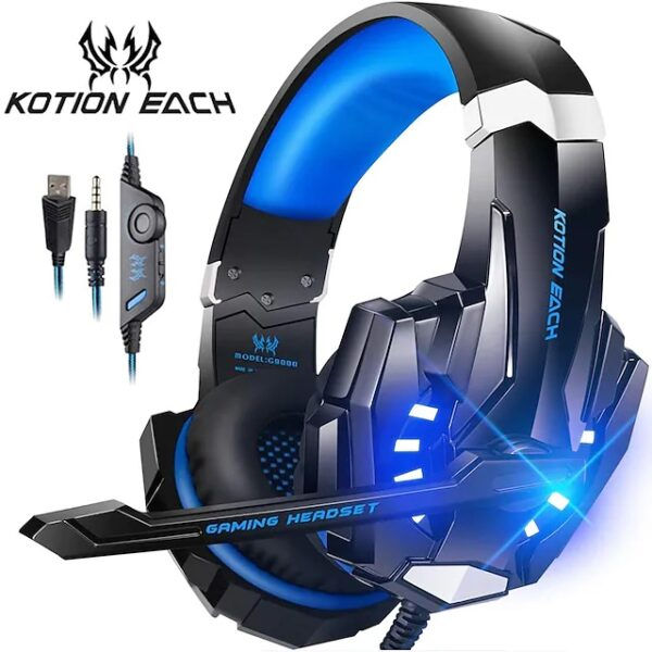Thumbnail: Kotion Each G9000 Gaming Headset – Stereo Sound with Mic for PS4, Xbox, and PC