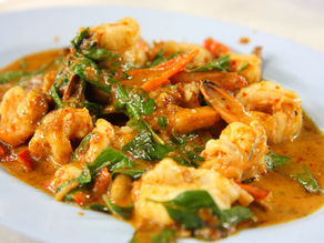Sembharachi Kodi or Shrimp in Coconut Curry