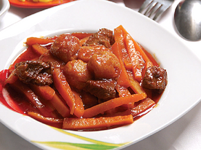Khoresh Havij  (Persian Carrot Stew)