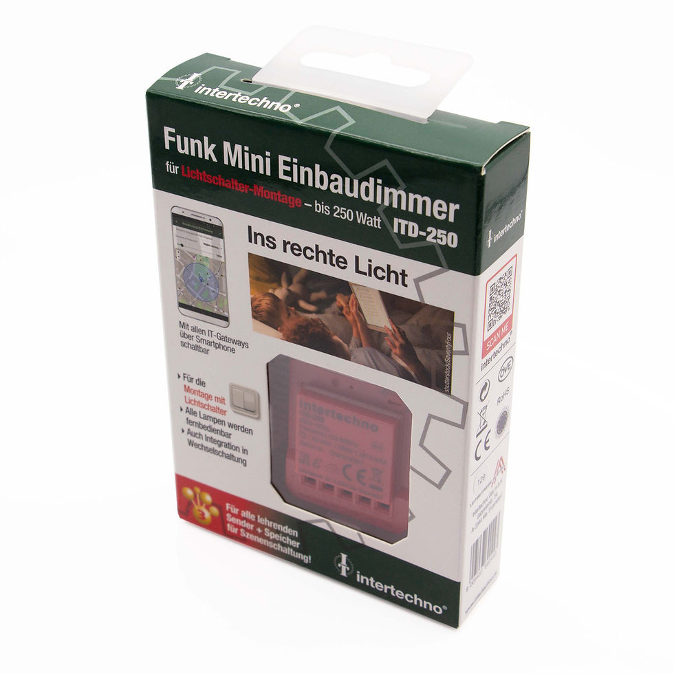 Thumbnail: ITD-250 wireless mini built-in dimmer