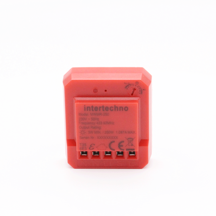 Miniatura: Mini dimmer da incasso wireless ITD-250