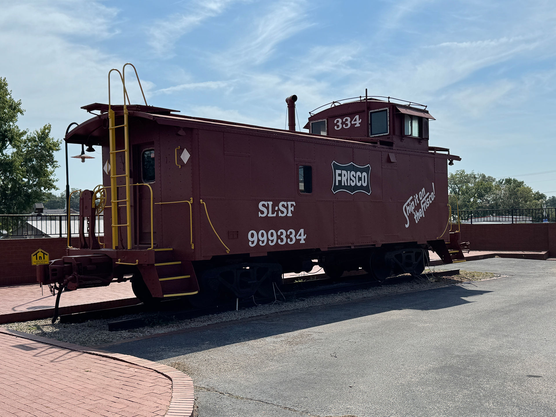 The 334 caboose