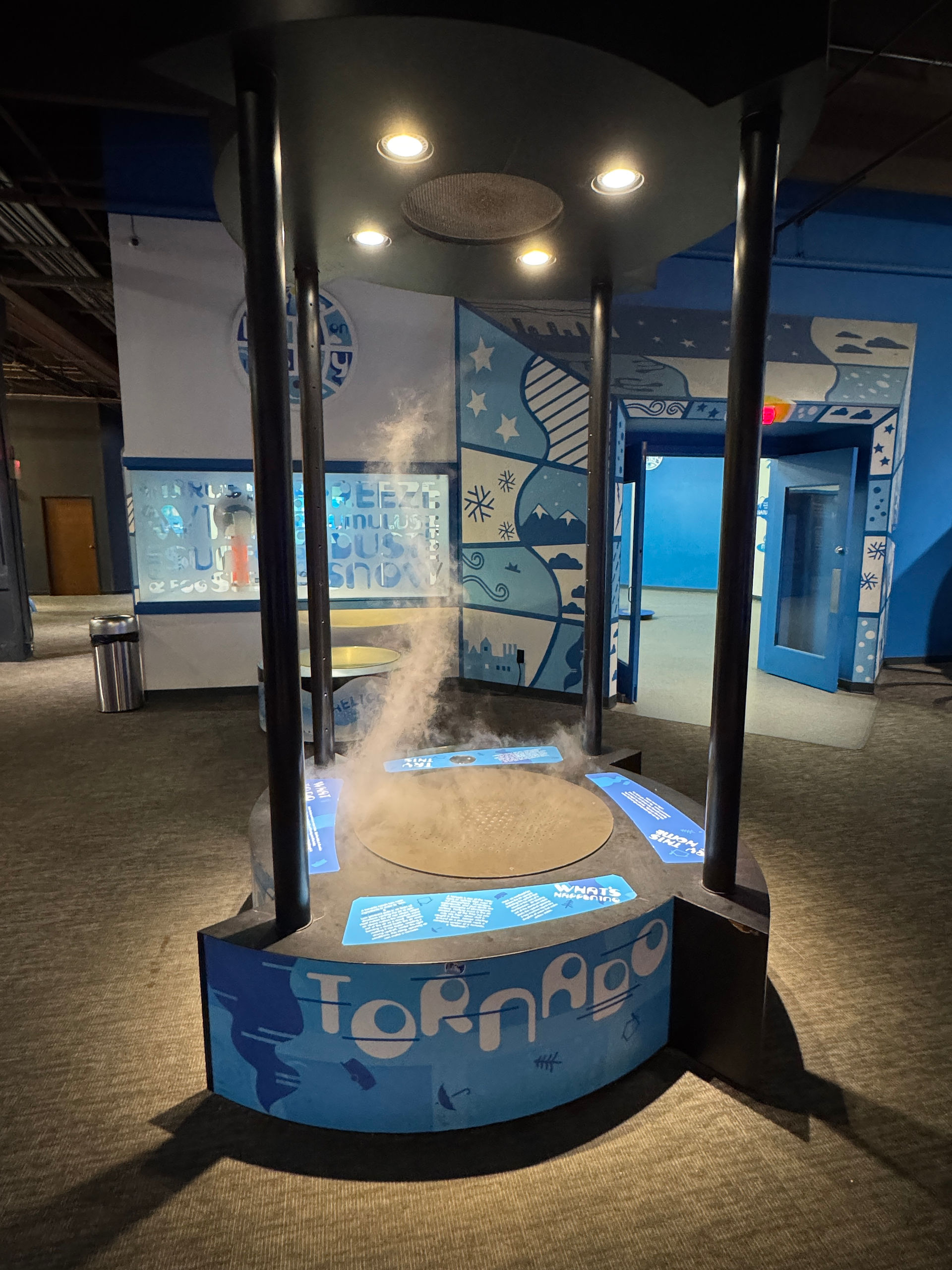 Spontaneous Tornado Machine