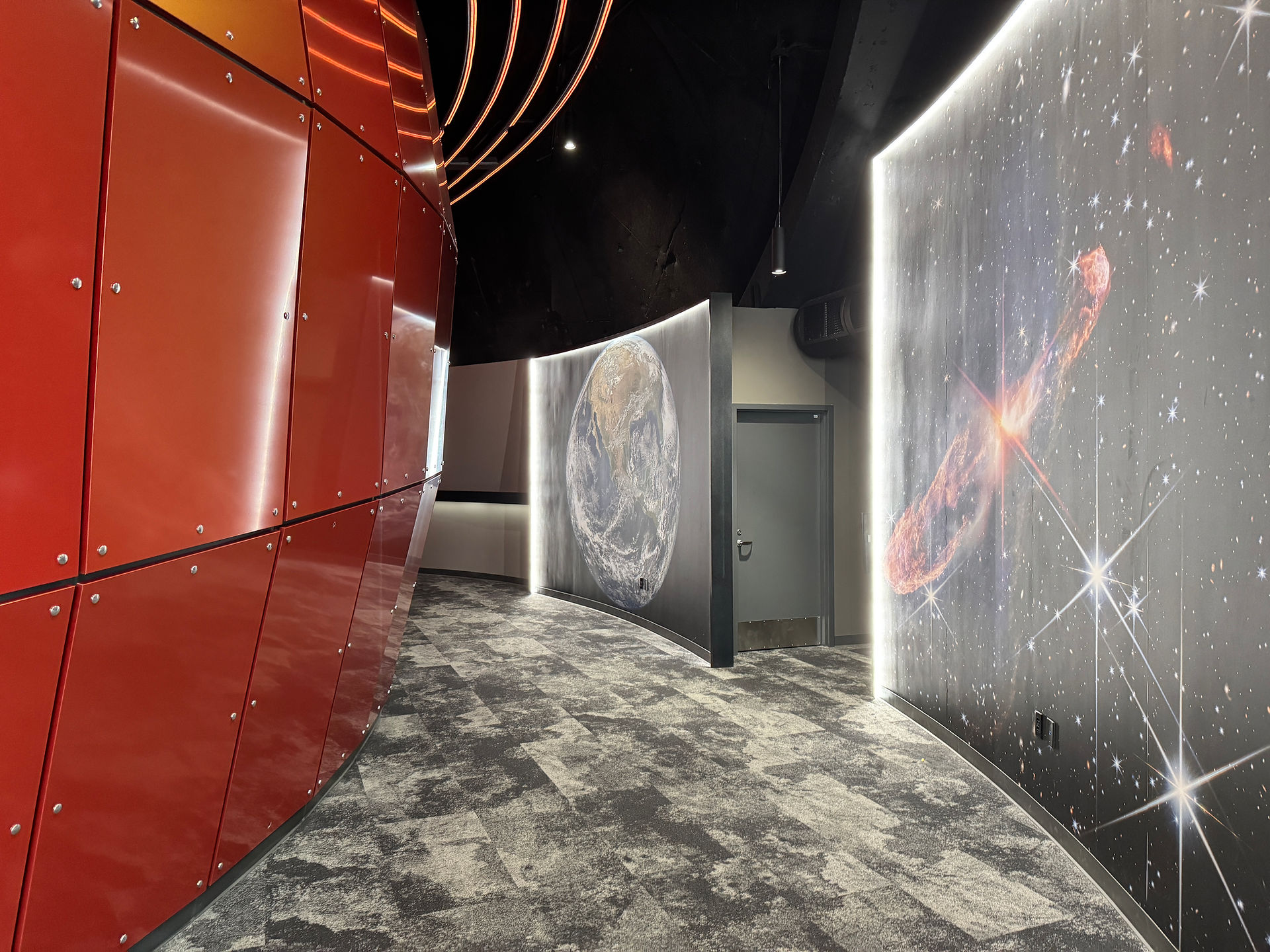 Down the Hall to Space