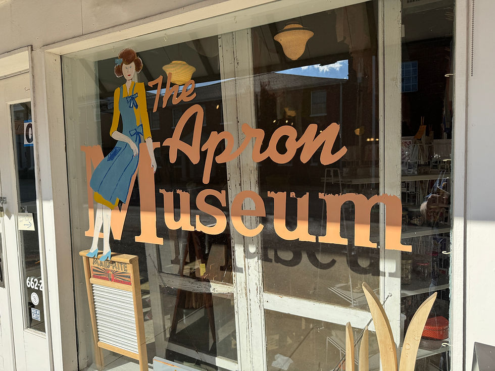 The Apron Museum - Iuka, Mississippi