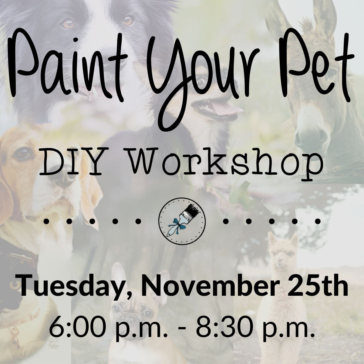 November 25th | 6:00 p.m. - 8:30 p.m.