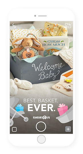 Babies"R"Us Snachat geo-filter