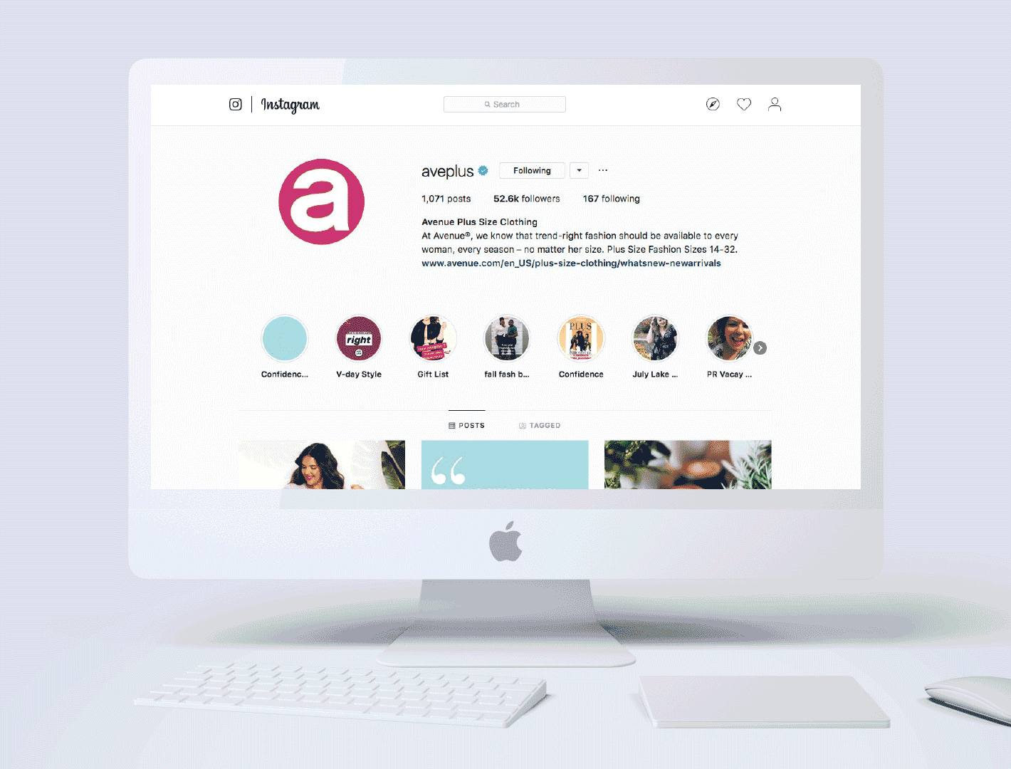 Avenue Instagram Feed